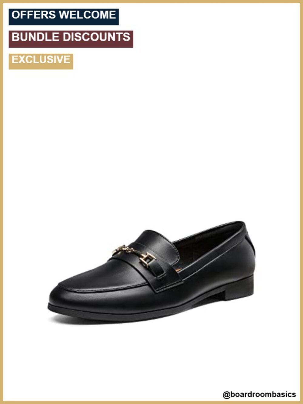 Women's Dressy Loafers Lightweight Fashion Classic Business Casual Flats PU